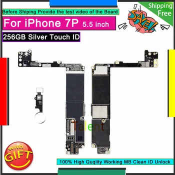For IPhone 7 Plus Motherboard 256GB Silver Touch ID Unlock Disassembly Mainboard Good Working Logic Board Tested Full Functions
For IPhone 7 Plus Motherboard 256GB Silver Touch ID Unlock Disassembly Mainboard Good Working Logic Board Tested Full Functions