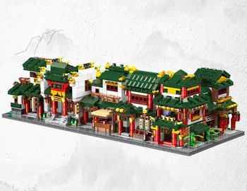 China Middle Ages City Street View Model Building Blocks DIY Creator Architecture Chinatown Market Bricks Toys For Children
China Middle Ages City Street View Model Building Blocks DIY Creator Architecture Chinatown Market Bricks Toys For Children
