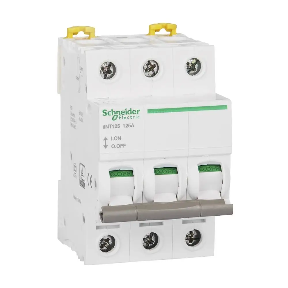 Original export IINT125 isolation switch, 3P, rated working current 125A 400VAC 50 / 60H rated insulation voltage 500V A9S68392
Original export IINT125 isolation switch, 3P, rated working current 125A 400VAC 50 / 60H rated insulation voltage 500V A9S68392