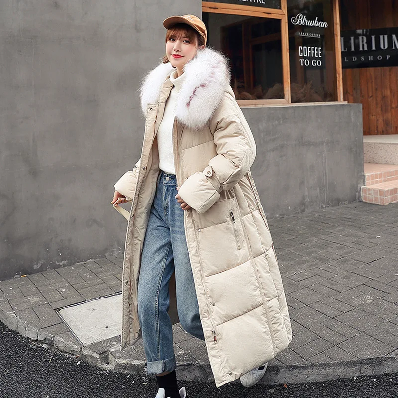 Photo Shoot 2019 down Jacket Women's Korean-style Long Large Fur Collar Loose-Fit over-the-Knee Cotton-padded Clothes Fat Mm Coa
Photo Shoot 2019 down Jacket Women's Korean-style Long Large Fur Collar Loose-Fit over-the-Knee Cotton-padded Clothes Fat Mm Coa