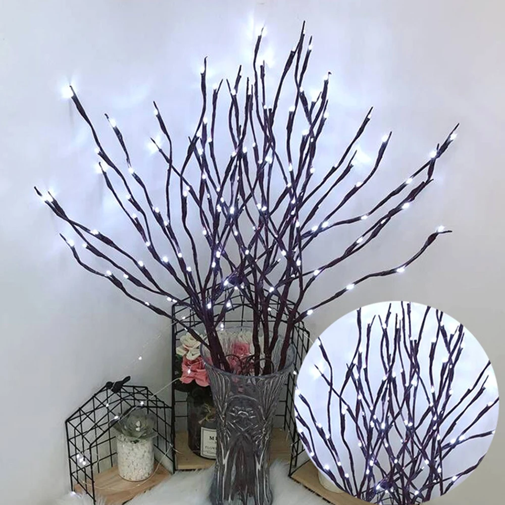 LED Lighted Branch Lighting Twig Willow Tree Branch Floral Lamp Battery Operated Home Party Vase Christmas Halloween Decoration
LED Lighted Branch Lighting Twig Willow Tree Branch Floral Lamp Battery Operated Home Party Vase Christmas Halloween Decoration