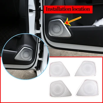 Alloy Car-Styling Interior Door Speaker Cover Trim Sticker For Mercedes Benz B GLB Class W247 X247 2019-2020 Car Accessories
Alloy Car-Styling Interior Door Speaker Cover Trim Sticker For Mercedes Benz B GLB Class W247 X247 2019-2020 Car Accessories