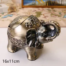 European Style Retro Ashtray Elephant Shape Spherical With Lid Windproof Living Smoke Cup Metal Home Room Decoration
European Style Retro Ashtray Elephant Shape Spherical With Lid Windproof Living Smoke Cup Metal Home Room Decoration