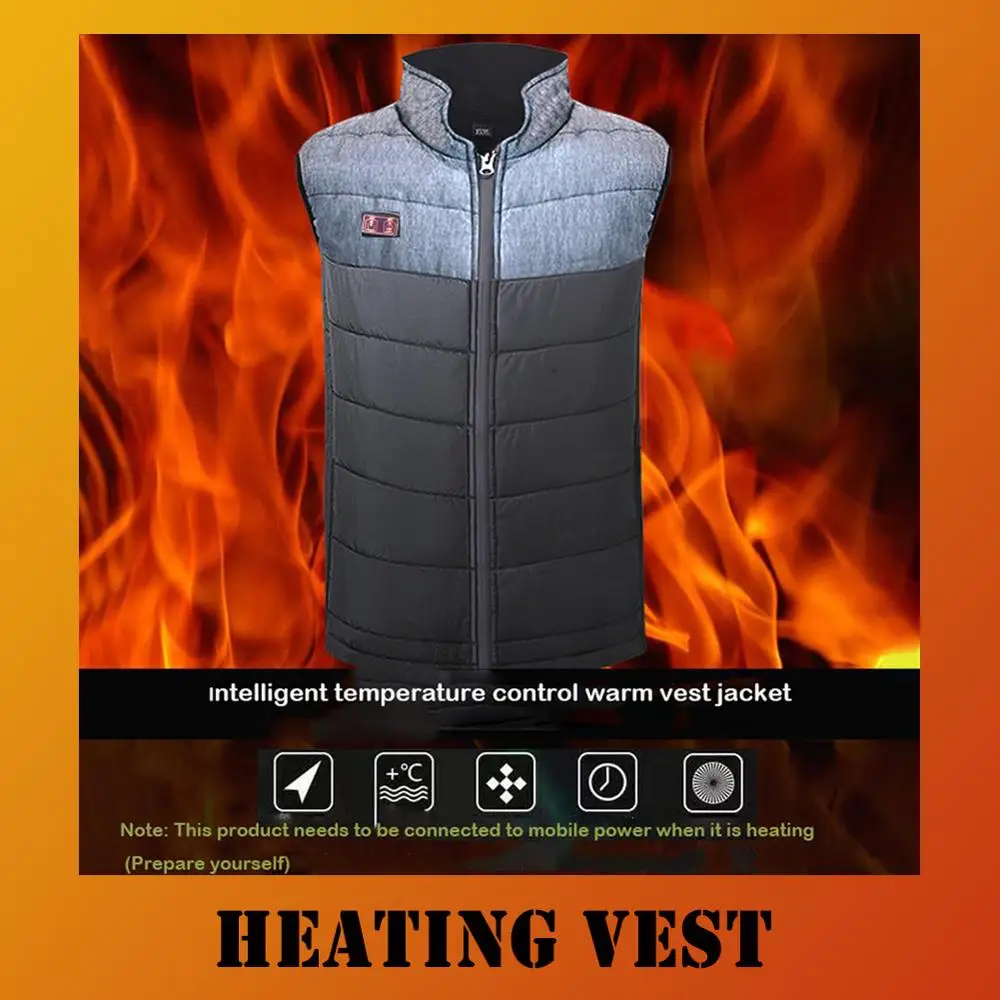 USB Infrared Heated Vest Jacket Winter Vest Dual System Temperature Control Dual System
USB Infrared Heated Vest Jacket Winter Vest Dual System Temperature Control Dual System