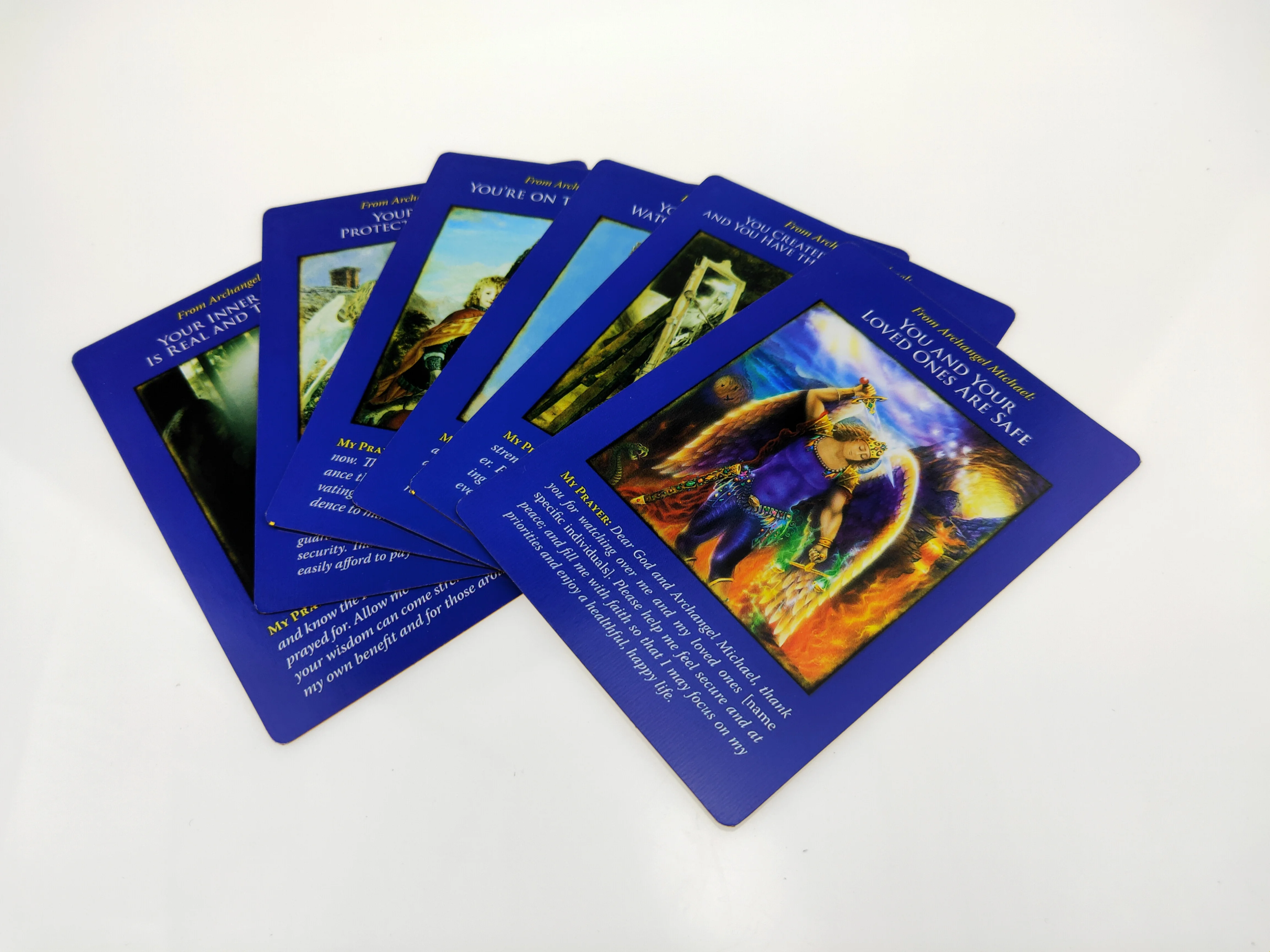 44PC Archangel Michael Oracle Cards Deck Tarot Cards Durable Party Game Coated Card Paper Playing Card Board Games Entertainment
44PC Archangel Michael Oracle Cards Deck Tarot Cards Durable Party Game Coated Card Paper Playing Card Board Games Entertainment