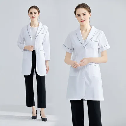 Medical uniform pharmacy nurse uniform white laboratory uniform beauty uniform medical uniform doctor uniform
Medical uniform pharmacy nurse uniform white laboratory uniform beauty uniform medical uniform doctor uniform