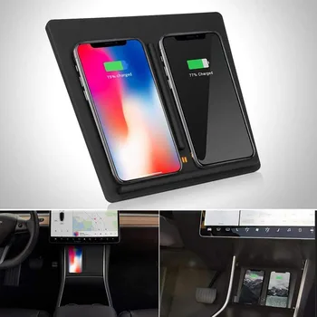 Replacement for Tesla Model-3 Wireless Charger Center Console Charging Pad Dual Phones Charging Dock
Replacement for Tesla Model-3 Wireless Charger Center Console Charging Pad Dual Phones Charging Dock