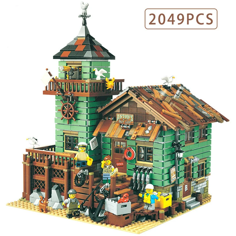 2049pcs Fisherman's Cabin Compatible Legoings City Building Blocks Assembly Technic Minecrafted Building Block Model Toy Gift
2049pcs Fisherman's Cabin Compatible Legoings City Building Blocks Assembly Technic Minecrafted Building Block Model Toy Gift