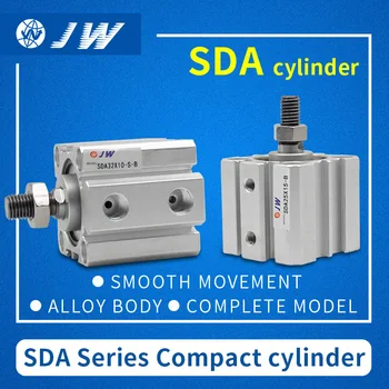 air Cylinder SDA Pneumatic Compact airtac type External thread 40 50 63 80mm Bore to 5 10 15 20 25 30 35 40 45 50mm Stroke
air Cylinder SDA Pneumatic Compact airtac type External thread 40 50 63 80mm Bore to 5 10 15 20 25 30 35 40 45 50mm Stroke