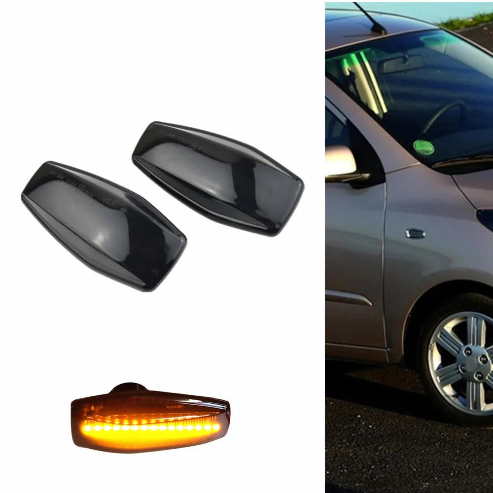 Dynamic Blinker Turn Signal Light Side Marker Sequential For Hyundai Elantra XD i10 Getz Sonata XG Tucson Terracan Coupe
Dynamic Blinker Turn Signal Light Side Marker Sequential For Hyundai Elantra XD i10 Getz Sonata XG Tucson Terracan Coupe