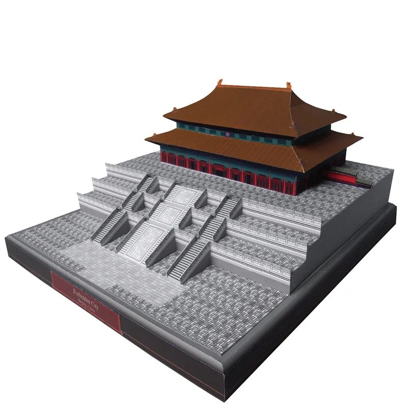 China Forbidden City Architecture Model Paper Model Handmade DIY Handmade Homework
China Forbidden City Architecture Model Paper Model Handmade DIY Handmade Homework