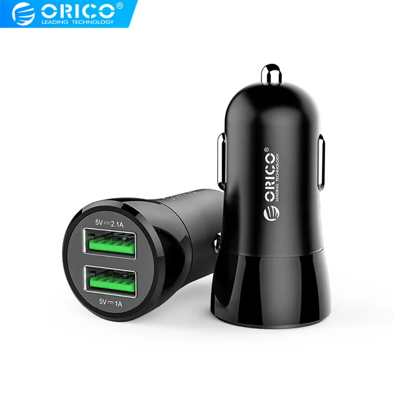 Original ORICO Mini USB Car Charger for Mobile Phone Tablet 2.1A Charger Dual Output 12W Max Phone Charger Adapter
Original ORICO Mini USB Car Charger for Mobile Phone Tablet 2.1A Charger Dual Output 12W Max Phone Charger Adapter
