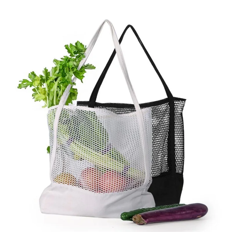 Large Capacity Daily Using Bag Easy Fruit Shopping Bag Reusable Grocery Bag Canvas and Mesh Bag Fabric Bag Bolsa Compra Plegable
Large Capacity Daily Using Bag Easy Fruit Shopping Bag Reusable Grocery Bag Canvas and Mesh Bag Fabric Bag Bolsa Compra Plegable