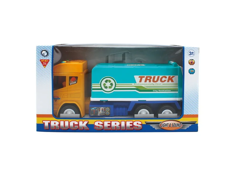 Children Early Childhood Educational Sound And Light Inertia Sanitation Trucks Set Model Sprinkler Engineering Vehicle Model Toy
Children Early Childhood Educational Sound And Light Inertia Sanitation Trucks Set Model Sprinkler Engineering Vehicle Model Toy