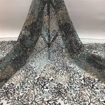 African Lace Fabrics Embroidered sequins French Lace Fabric High quality African French Net Lace Fabric A986
African Lace Fabrics Embroidered sequins French Lace Fabric High quality African French Net Lace Fabric A986