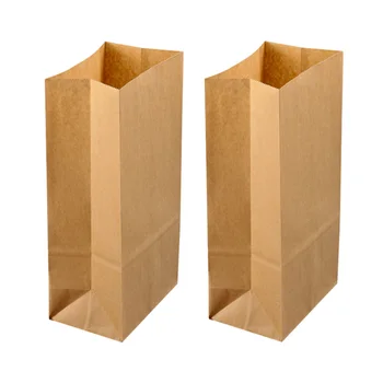 50PCS Kraft Paper Bakery Bags Gift Candy Treat Bags Sacks Kraft Paper Breakfast Bag Baked Bread Food Paper Bag(21.5 x 12 x 7cm)
50PCS Kraft Paper Bakery Bags Gift Candy Treat Bags Sacks Kraft Paper Breakfast Bag Baked Bread Food Paper Bag(21.5 x 12 x 7cm)