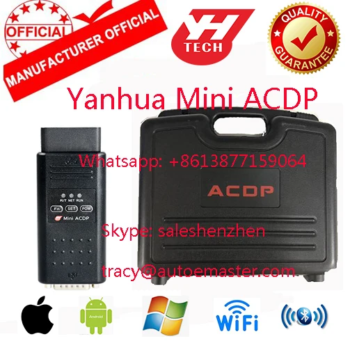 Newest key programmer for BMW full series CAS FEM BDC ISN code all-key-lost Yanhua Mini ACDP programming master
Newest key programmer for BMW full series CAS FEM BDC ISN code all-key-lost Yanhua Mini ACDP programming master