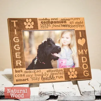Engraved Pet dog Picture frames with name, personalized photo Frame for Pets, birthday Christmas Gift for Dog Lover, home decor
Engraved Pet dog Picture frames with name, personalized photo Frame for Pets, birthday Christmas Gift for Dog Lover, home decor