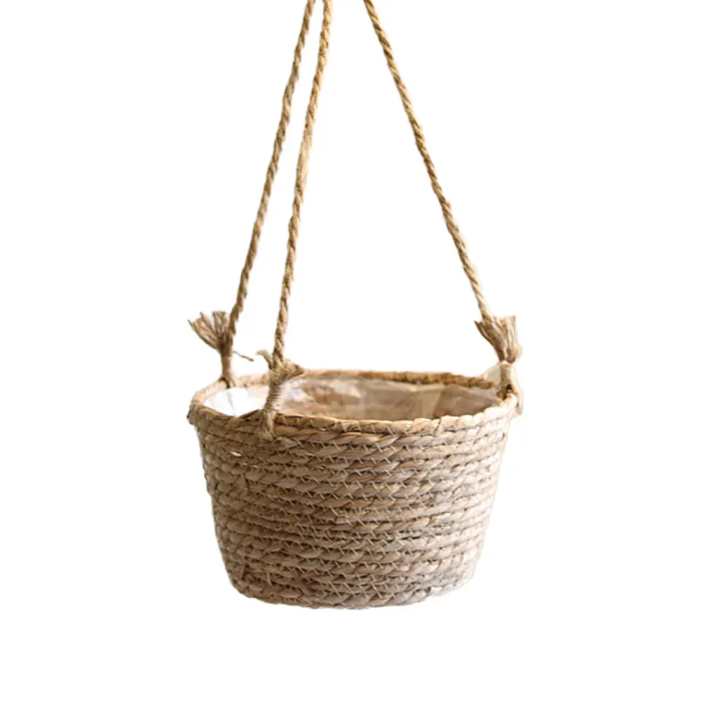 Outdoor Flower Holder Macrame Plant Hangers Modern Home Decor Jute Rope Hanging Planter Woven Plant Storage Basket Indoor
Outdoor Flower Holder Macrame Plant Hangers Modern Home Decor Jute Rope Hanging Planter Woven Plant Storage Basket Indoor