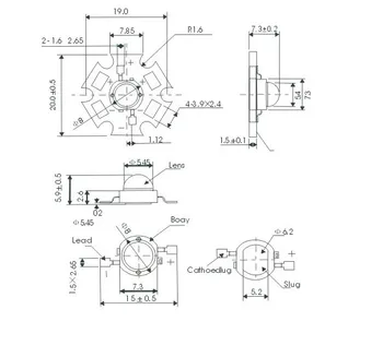 50 PCS/Lot Real the Chip 3 w LED bulbs Diodes Lamp Beads 180 lm - 200 lm White 
50 PCS/Lot Real the Chip 3 w LED bulbs Diodes Lamp Beads 180 lm - 200 lm White