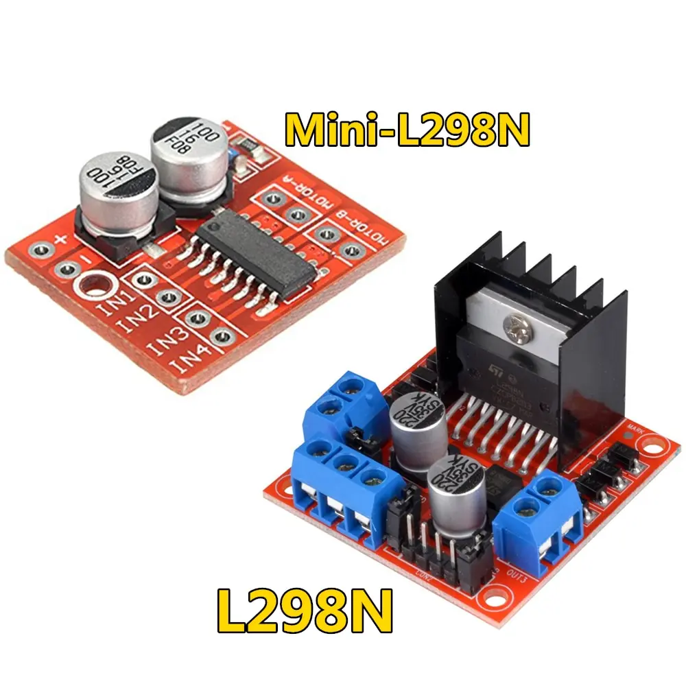 L298N driver board module L298N stepper motor smart car robot breadboard peltier High Power L298 DC Motor Driver for arduino
L298N driver board module L298N stepper motor smart car robot breadboard peltier High Power L298 DC Motor Driver for arduino