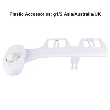 ABS Self-cleaning Mechanical Bidet Health Care Toilet Seat Dual Nozzle White Non Electric Water Spray Hygienic
ABS Self-cleaning Mechanical Bidet Health Care Toilet Seat Dual Nozzle White Non Electric Water Spray Hygienic