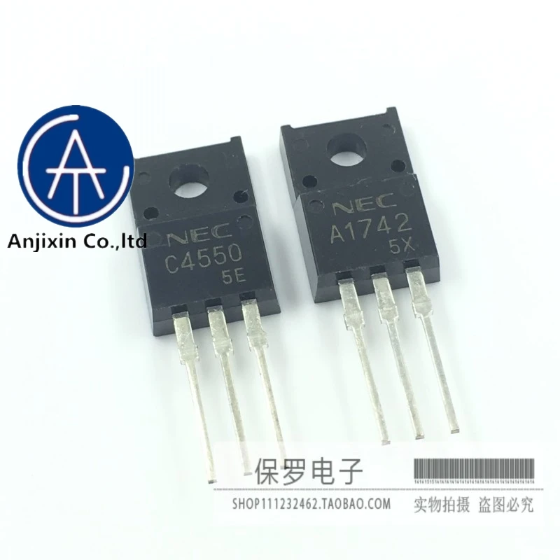 10 шт. 100% оригинальный новый коммутационный транзистор 2SA1742 2SC4550 A1742 C4550 пара трубок 2 юаня/пара в наличии
10 шт. 100% оригинальный новый коммутационный транзистор 2SA1742 2SC4550 A1742 C4550 пара трубок 2 юаня/пара в наличии