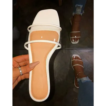 Factory Wholesale 2020 Summer New Comfortable Pvc Flat Large Size Women's Slippers Explosion Models Spot Beach Slides Shoes
Factory Wholesale 2020 Summer New Comfortable Pvc Flat Large Size Women's Slippers Explosion Models Spot Beach Slides Shoes