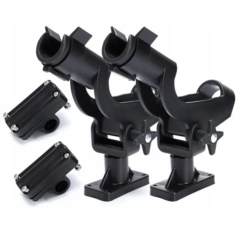 Adjustable Rotatable Plastic Fishing Rod 3 Mount Rack Holder Bracket Boat Canoeing Rowing Mount Kit Kayak Side Rod Holder
Adjustable Rotatable Plastic Fishing Rod 3 Mount Rack Holder Bracket Boat Canoeing Rowing Mount Kit Kayak Side Rod Holder