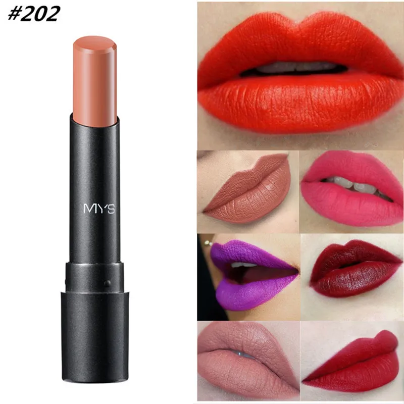 MYS Matte Lipstick Light Color Lip Makeup Cosmetic Lip Gloss Makeup Long Lasting Waterproof Tool Pearly-luster Factors Natural
MYS Matte Lipstick Light Color Lip Makeup Cosmetic Lip Gloss Makeup Long Lasting Waterproof Tool Pearly-luster Factors Natural