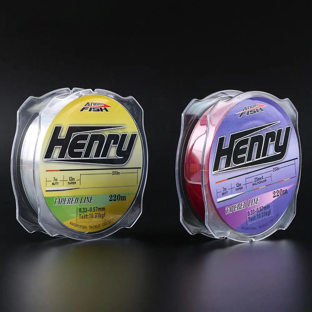 220M Nylon Tapered Fishing Line Strong Strength Fish Line Leader Transparent Fishing Line On For Carp Fishing Tackle 0.16-0.33mm
220M Nylon Tapered Fishing Line Strong Strength Fish Line Leader Transparent Fishing Line On For Carp Fishing Tackle 0.16-0.33mm