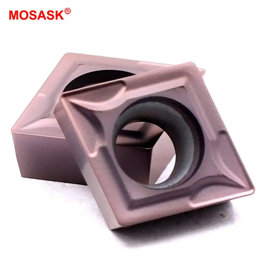 MOSASK 10 шт. CCMT 0602 04 08 09T3 ZP152 токарный станок с ЧПУ режущие инструменты из нержавеющей