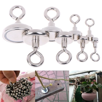 1PC Strong Magnet Neodymium Magnet Round Thick Eyebolt Treasure Hunt Magnets Permanent Magnetic Fishing Rare Earth Magnet
1PC Strong Magnet Neodymium Magnet Round Thick Eyebolt Treasure Hunt Magnets Permanent Magnetic Fishing Rare Earth Magnet