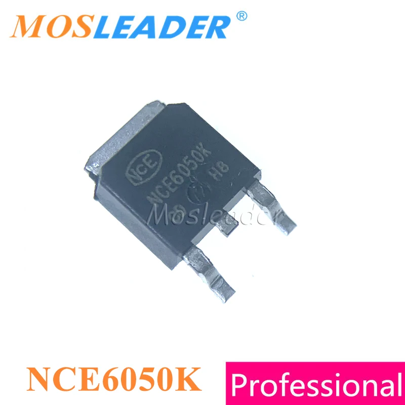 Mosleader NCE6050K TO252 100 шт. 1000 шт. DPAK NCE6050 NCE6050KA N-Channel 60 в 50A Оригинальные MOSFET высокого качества
Mosleader NCE6050K TO252 100 шт. 1000 шт. DPAK NCE6050 NCE6050KA N-Channel 60 в 50A Оригинальные MOSFET высокого качества