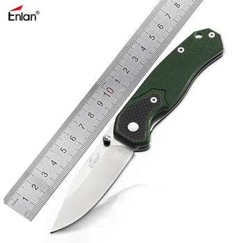 Enlan M023 Hot Sale Folding Knife 8Cr13Mov Blade G10 Handle Knives With Hanging Clip Camping Survival Bushcraft Top EDC Knives
Enlan M023 Hot Sale Folding Knife 8Cr13Mov Blade G10 Handle Knives With Hanging Clip Camping Survival Bushcraft Top EDC Knives