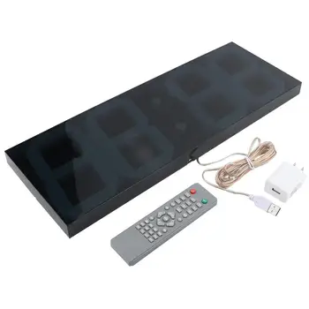 Large White Digital Wall Clock LED Mirror Electronic Clock for Home Public Space 100-240V Digital Wall Clock
Large White Digital Wall Clock LED Mirror Electronic Clock for Home Public Space 100-240V Digital Wall Clock