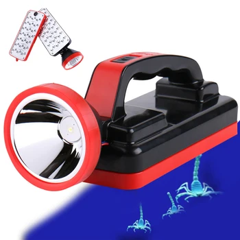 Foldable White UV 85LED Scorpion lamp Portable Searchlight 3x 18650 Rechargeable Fishing Torch Light Camping Lantern
Foldable White UV 85LED Scorpion lamp Portable Searchlight 3x 18650 Rechargeable Fishing Torch Light Camping Lantern