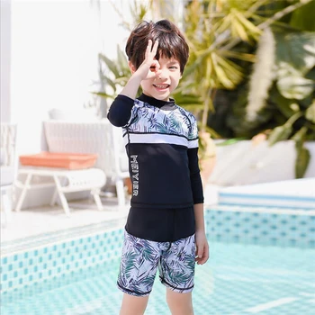 MEIYIER toddler boy swimsuit 2020 Summer beach swim clothes UV 50+ long sleeve full body swimwear baby kids bathing suit 2-15 T
MEIYIER toddler boy swimsuit 2020 Summer beach swim clothes UV 50+ long sleeve full body swimwear baby kids bathing suit 2-15 T