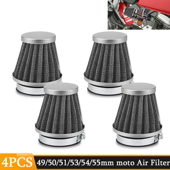 4PCS Motorcycle Air Filter 49MM 50MM 51MM 53MM 54MM 55MM Motocross Scooter Air Pods Cleaner for Yamaha for Kawasaki for Suzuki
4PCS Motorcycle Air Filter 49MM 50MM 51MM 53MM 54MM 55MM Motocross Scooter Air Pods Cleaner for Yamaha for Kawasaki for Suzuki