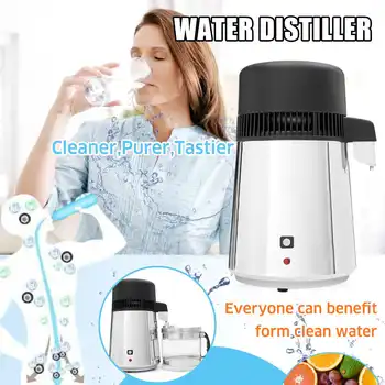 4L 750W Water Distiller Household Distilled Pure Water Machine Distillation Purifier Filter Stainless Steel Water Filter AU Plug
4L 750W Water Distiller Household Distilled Pure Water Machine Distillation Purifier Filter Stainless Steel Water Filter AU Plug