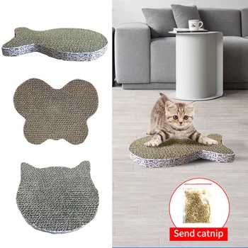 Cat Scratching Board Kitten Corrugated Cardboard Scratch Pad Scratcher Pet Playing Toys
Cat Scratching Board Kitten Corrugated Cardboard Scratch Pad Scratcher Pet Playing Toys