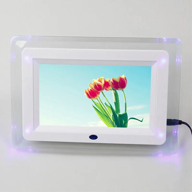 Manufacturers Direct Selling 7-inch Digital Photo Frame ya ke li dai deng kuan Digital Electronic Album Digital Electronic Gift 
Manufacturers Direct Selling 7-inch Digital Photo Frame ya ke li dai deng kuan Digital Electronic Album Digital Electronic Gift