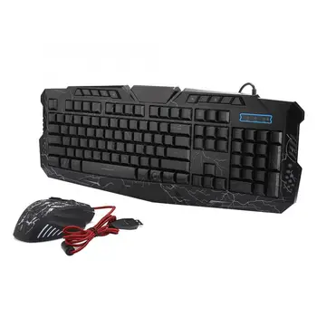J60 Colorful Backlit Wired Gaming Mouse Keyboard Combos Three-Color Keyboard USB Computer Accessory 5500DPI .
J60 Colorful Backlit Wired Gaming Mouse Keyboard Combos Three-Color Keyboard USB Computer Accessory 5500DPI .
