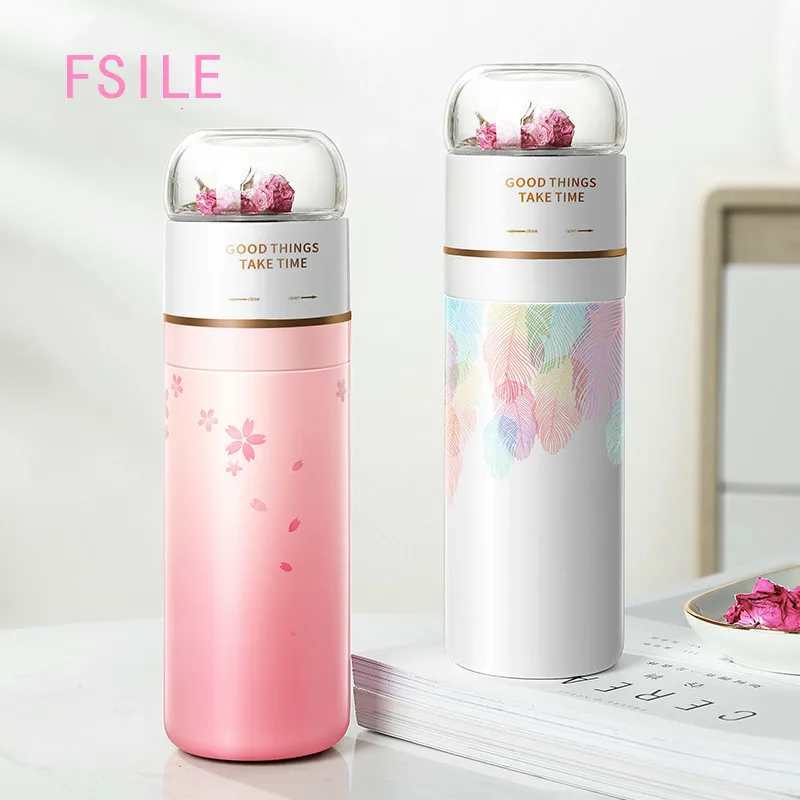 FSILE Fashion Simple Girl Heart Separation Water Cup Tea Cup Mug Leak-proof Filter Female Portable Creative Stainless Steel Mug
FSILE Fashion Simple Girl Heart Separation Water Cup Tea Cup Mug Leak-proof Filter Female Portable Creative Stainless Steel Mug
