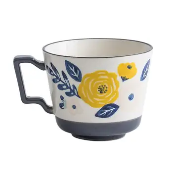 1PC Ceramic Coffee Mug Fresh Flower Printing Coffee Cups Cute Couple Cup Coffee Cup Multi-purpose Water Cups for Home Office Use
1PC Ceramic Coffee Mug Fresh Flower Printing Coffee Cups Cute Couple Cup Coffee Cup Multi-purpose Water Cups for Home Office Use