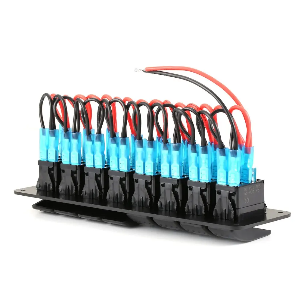 Waterproof Marine Boat Caravan RV Rocker Switch Panel LED Circuit Breaker 12V 8 Switches Overload Protection Anti-corrosion
Waterproof Marine Boat Caravan RV Rocker Switch Panel LED Circuit Breaker 12V 8 Switches Overload Protection Anti-corrosion