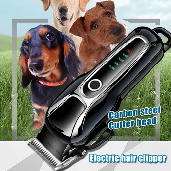 Pet / Person Electric Hair Clipper LED Display Electric Hairdresser Beard Trimmer Intelligent Noise Reduction Sturdy TP899
Pet / Person Electric Hair Clipper LED Display Electric Hairdresser Beard Trimmer Intelligent Noise Reduction Sturdy TP899