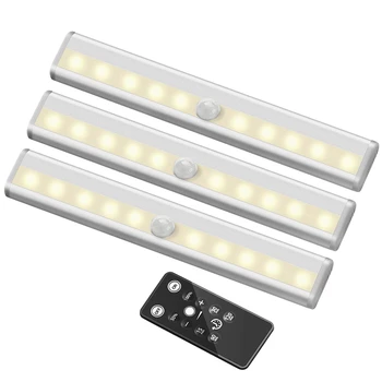 Remote Control Led Lights Bar, Wireless Portable Led Under Cabinet Lighting, Dimmable Closet Light Stair Night Lights, Stick on
Remote Control Led Lights Bar, Wireless Portable Led Under Cabinet Lighting, Dimmable Closet Light Stair Night Lights, Stick on