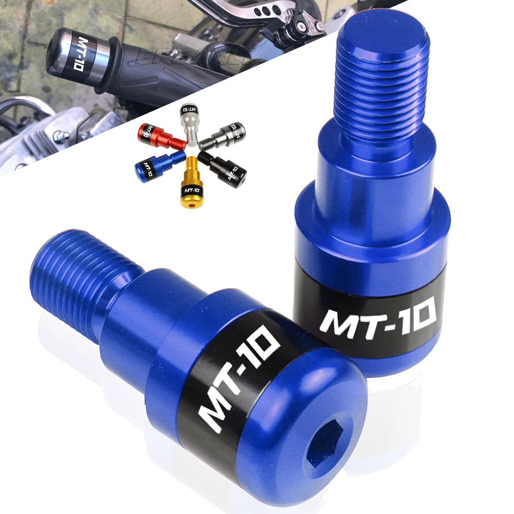 Рукоятка руля для мотоцикла 7/8 '' 22 мм рукоятка торцевая наконечник YAMAHA MT 10 FZ10 mt