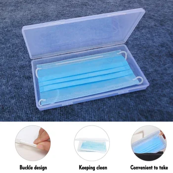 Portable Disposable Face Masks Container Dustproof and Moisture-Proof Cleaning Box Filter Storage Box Clear
Portable Disposable Face Masks Container Dustproof and Moisture-Proof Cleaning Box Filter Storage Box Clear